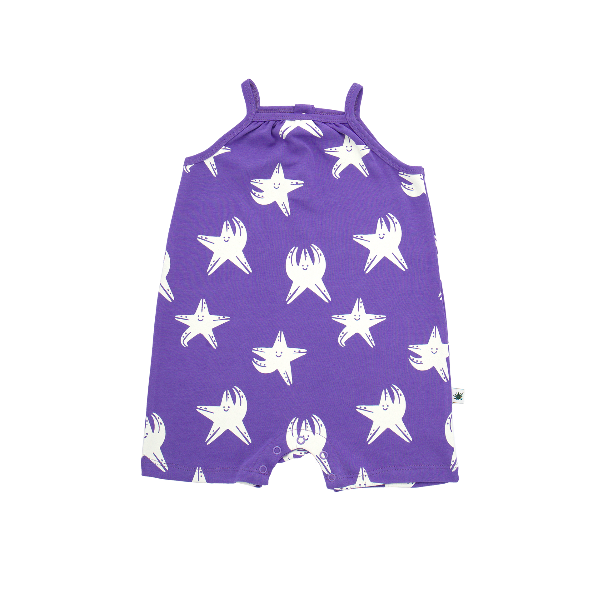 Super cute organic cotton romper for girls and boys
