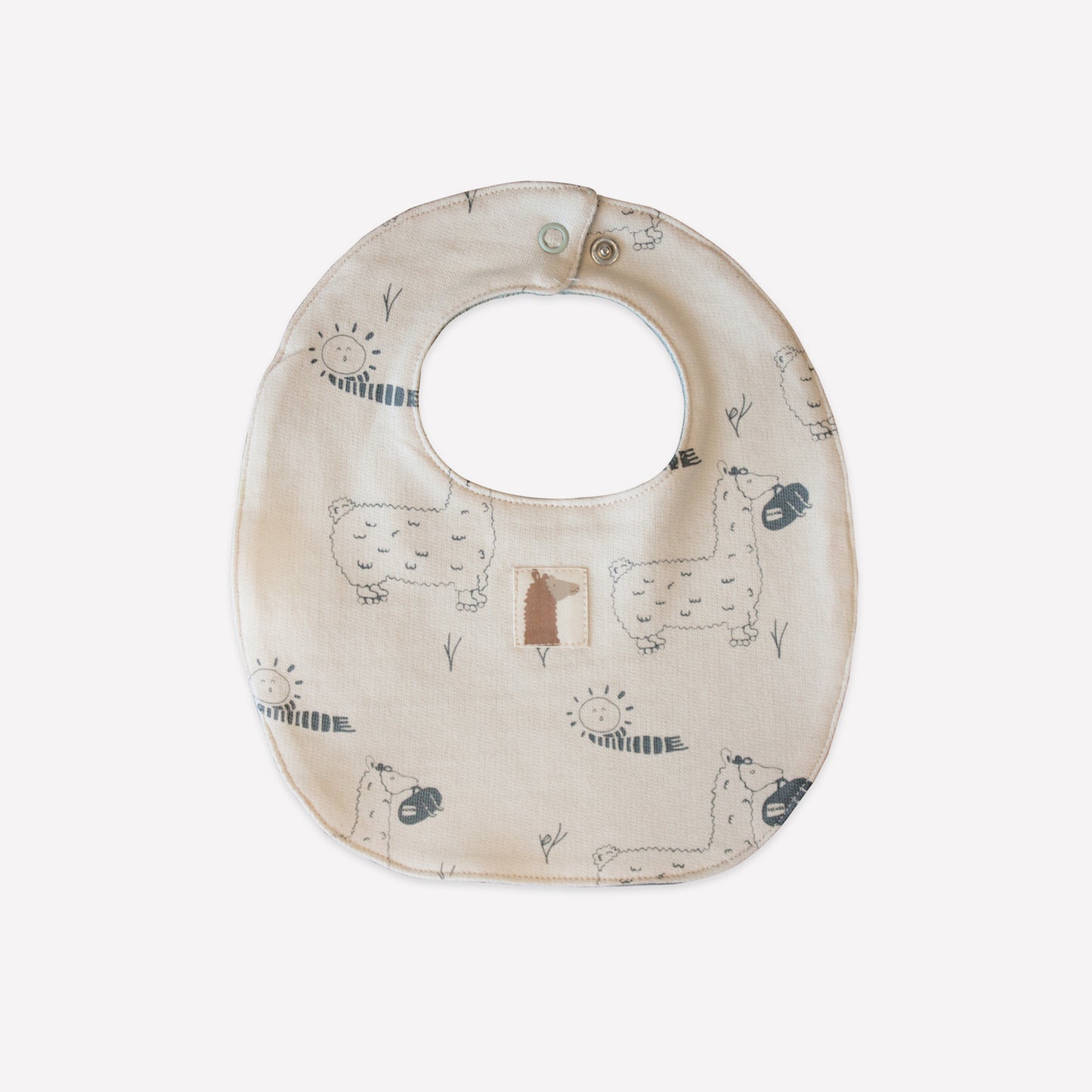 Double Sided 'LAMA'S WAY' Bib-One Size.