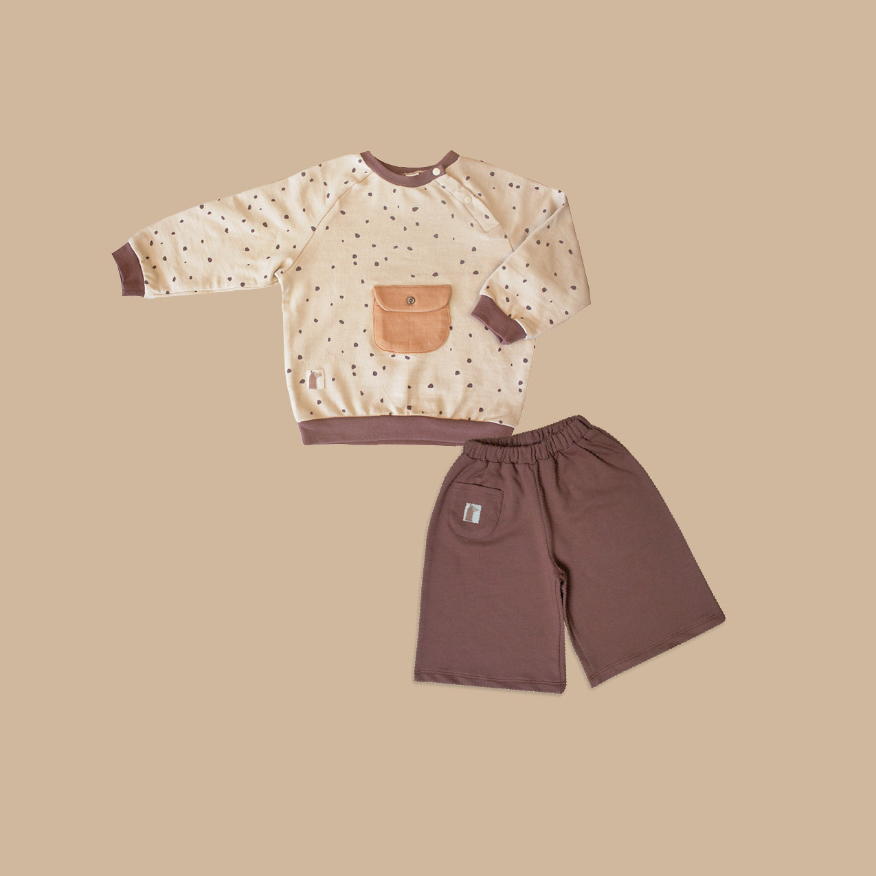 CLOVE WIDE LEG TROUSERS- Aged 6m to 3 Yrs