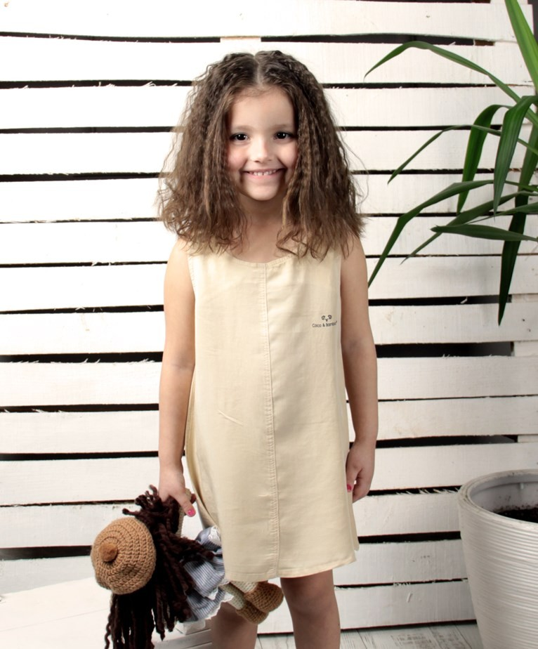 Rimini Dress - Aged 2 Yrs to 7 Yrs- Colored Stone