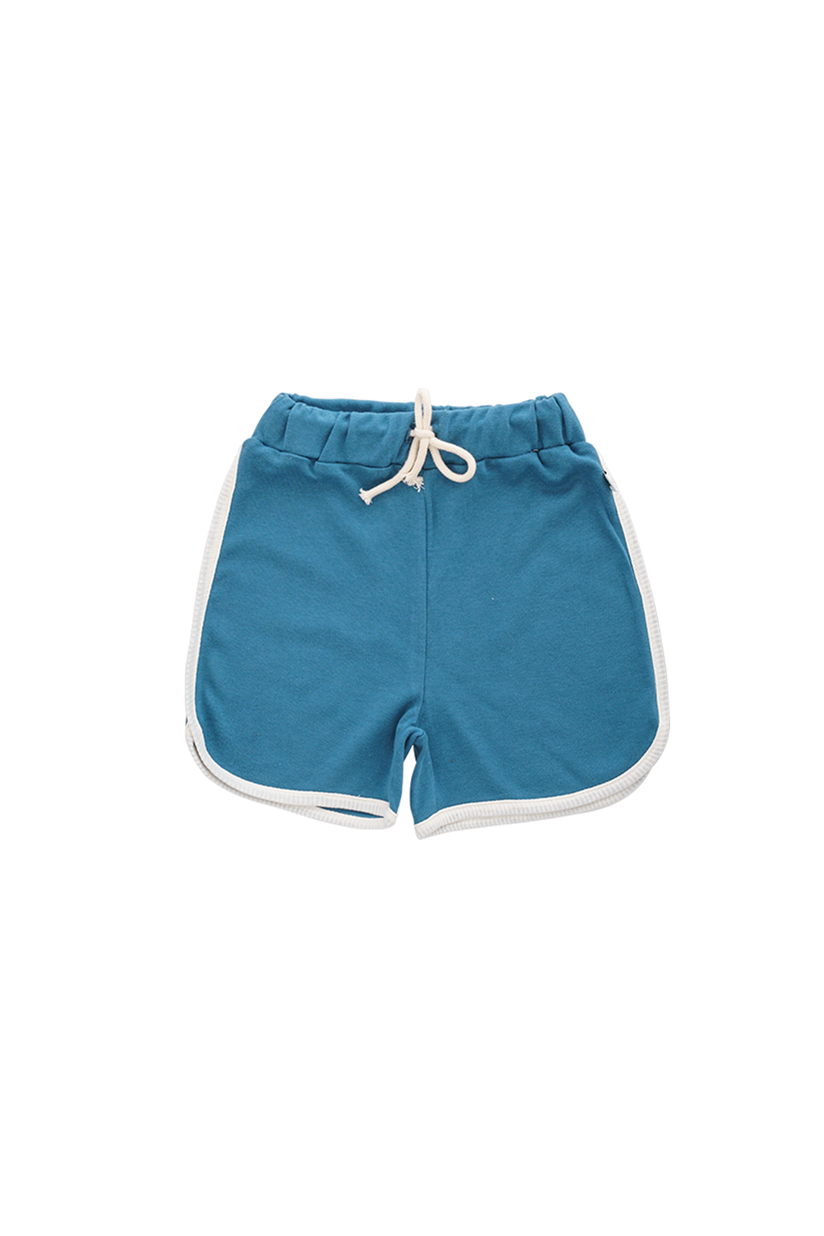 Organic cotton blue short for girls and boys